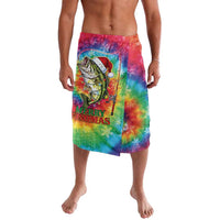 Funny Fishmas Bass Lavalava Merry Fishmas Tie-dye Christmas Vibes - Wonder Print Shop
