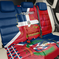 Dominican Republic 180th Years Independence Day Personalized Back Car Seat Cover LT9 - Wonder Print Shop