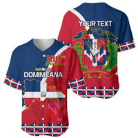 Dominican Republic 180th Years Independence Day Personalized Baseball Jersey LT9 - Wonder Print Shop