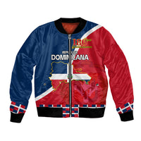 Dominican Republic 180th Years Independence Day Personalized Bomber Jacket LT9 - Wonder Print Shop