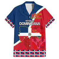 Dominican Republic 180th Years Independence Day Personalized Family Matching Tank Maxi Dress and Hawaiian Shirt - Wonder Print Shop