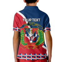 Dominican Republic 180th Years Independence Day Personalized Kid Polo Shirt - Wonder Print Shop