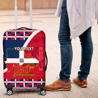 Dominican Republic 180th Years Independence Day Personalized Luggage Cover - Wonder Print Shop