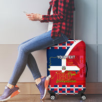 Dominican Republic 180th Years Independence Day Personalized Luggage Cover - Wonder Print Shop