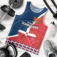 Dominican Republic 180th Years Independence Day Personalized Men Tank Top - Wonder Print Shop