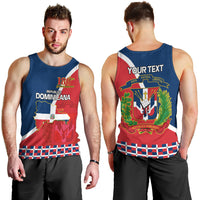 Dominican Republic 180th Years Independence Day Personalized Men Tank Top - Wonder Print Shop