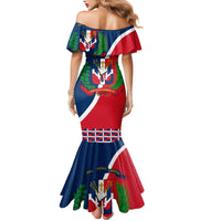 Dominican Republic 180th Years Independence Day Personalized Mermaid Dress - Wonder Print Shop