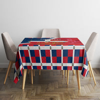 Dominican Republic 180th Years Independence Day Personalized Tablecloth - Wonder Print Shop