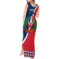 Dominican Republic 180th Years Independence Day Personalized Tank Maxi Dress - Wonder Print Shop