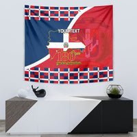 Dominican Republic 180th Years Independence Day Personalized Tapestry - Wonder Print Shop
