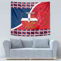 Dominican Republic 180th Years Independence Day Personalized Tapestry - Wonder Print Shop