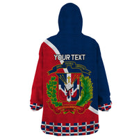 Dominican Republic 180th Years Independence Day Personalized Wearable Blanket Hoodie - Wonder Print Shop