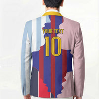 Custom Argentina and Spain Blazer Special Vintage Match Team Edition