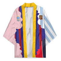 Custom Argentina and Spain Kimono Special Vintage Match Team Edition