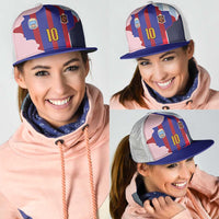 Custom Argentina and Spain Mesh Trucker Cap Special Vintage Match Team Edition