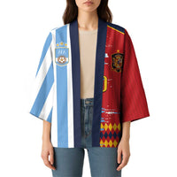 Custom Argentina and Spain Kimono 2026 Battle Finalissima