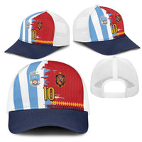 Custom Argentina and Spain Mesh Trucker Cap 2026 Battle Finalissima