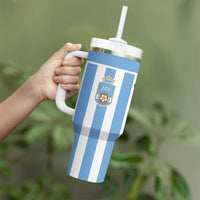 Custom Argentina and Spain Tumbler With Handle 2026 Battle Finalissima