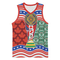 Custom Mexico Canada USA Basketball Jersey World Nations Football 2026