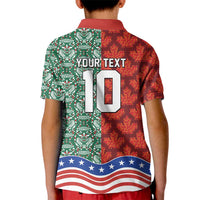 Custom Mexico Canada USA Kid Polo Shirt World Nations Football 2026