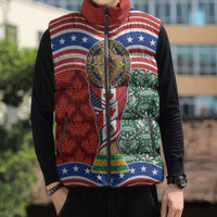 Custom Mexico Canada USA Sleeveless Puffer Jacket World Nations Football 2026