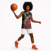 Personalized Morocco From Atlas To Victory Basketball Jersey Atlas Lions World Football Supporter Edition