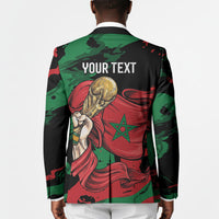 Personalized Morocco From Atlas To Victory Blazer Atlas Lions World Football Supporter Edition
