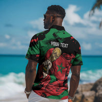 Personalized Morocco From Atlas To Victory Hawaiian Shirt Atlas Lions World Football Supporter Edition LT9