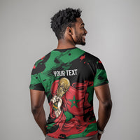 Personalized Morocco From Atlas To Victory T shirt Atlas Lions World Football Supporter Edition