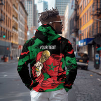 Personalized Morocco From Atlas To Victory Zip Hoodie Atlas Lions World Football Supporter Edition