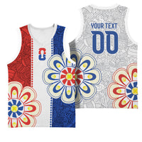 Vamos Paraguay Custom Basketball Jersey Nanduti Heritage Football Supporter
