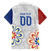 Vamos Paraguay Custom Hawaiian Shirt Nanduti Heritage Football Supporter