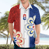 Vamos Paraguay Custom Hawaiian Shirt Nanduti Heritage Football Supporter