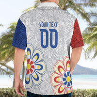 Vamos Paraguay Custom Hawaiian Shirt Nanduti Heritage Football Supporter