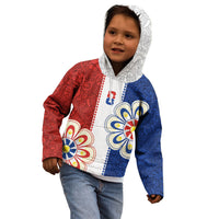 Vamos Paraguay Custom Kid Hoodie Nanduti Heritage Football Supporter