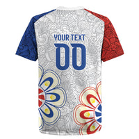 Vamos Paraguay Custom Rugby Jersey Nanduti Heritage Football Supporter