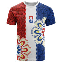 Vamos Paraguay Custom T Shirt Nanduti Heritage Football Supporter