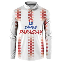 Vamos Paraguay Custom Button Sweatshirt Ao Po'i Heritage Football Supporter