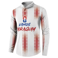 Vamos Paraguay Custom Button Sweatshirt Ao Po'i Heritage Football Supporter