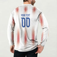 Vamos Paraguay Custom Button Sweatshirt Ao Po'i Heritage Football Supporter