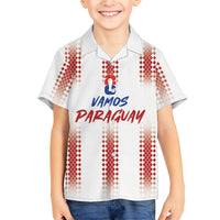 Vamos Paraguay Custom Kid Hawaiian Shirt Ao Po'i Heritage Football Supporter
