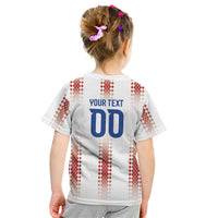 Vamos Paraguay Custom Kid T Shirt Ao Po'i Heritage Football Supporter