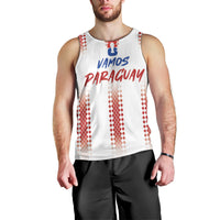 Vamos Paraguay Custom Men Tank Top Ao Po'i Heritage Football Supporter