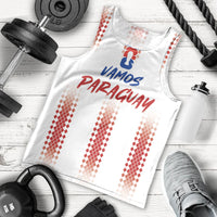 Vamos Paraguay Custom Men Tank Top Ao Po'i Heritage Football Supporter