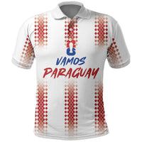 Vamos Paraguay Custom Polo Shirt Ao Po'i Heritage Football Supporter