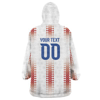 Vamos Paraguay Custom Wearable Blanket Hoodie Ao Po'i Heritage Football Supporter