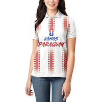 Vamos Paraguay Custom Women Polo Shirt Ao Po'i Heritage Football Supporter