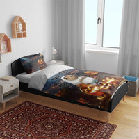 Capy-Boo-Ra Halloween Personalized Bedding Set Capybara Funny Spooky Ghost LT9 - Wonder Print Shop