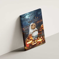 Capy-Boo-Ra Halloween Personalized Canvas Wall Art Capybara Funny Spooky Ghost LT9 - Wonder Print Shop