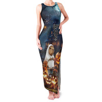 Capy-Boo-Ra Halloween Personalized Family Matching Tank Maxi Dress and Hawaiian Shirt Capybara Funny Spooky Ghost - Wonder Print Shop